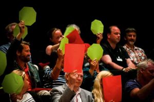 Optimisterna vann debatten om “Vägen till arbete”