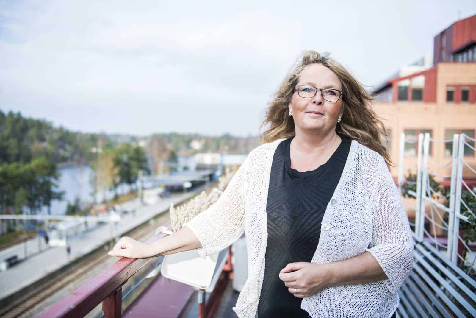 Anna Barsk Holmbom. Foto: Linnea Bengtsson.