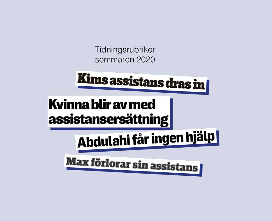 Rubriker om personlig assistans