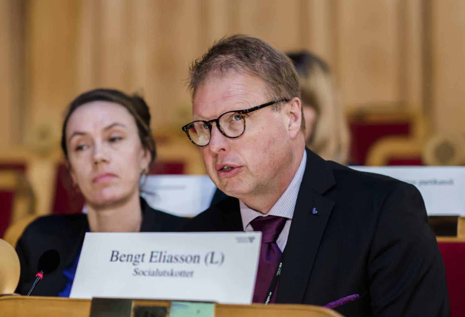 Bengt Eliasson (L). Foto: Linnea Bengtsson.