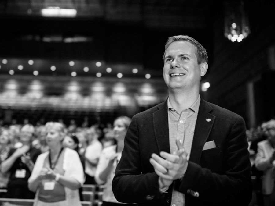 Gustav Fridolin. Foto: Linnea Bengtsson.