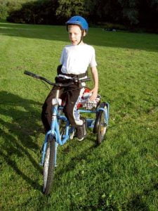 Joel fick sin cykel – mamma fick betala