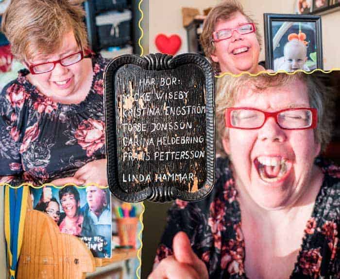 Linda Hammar är en av stjärnorna i I en annan del av Köping. Foto: Linnea Bengtsson