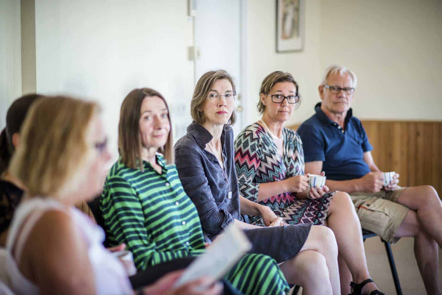 Ett av lagen utgjordes av från vänster Kajsa Råhlander