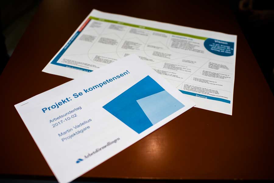 Arbetsförmedlingens kampanj. Foto: Linnea Bengtsson