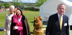 Ågrenskas grundare hyllas av Kungen med medalj