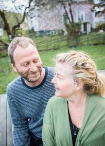 Sören Olsson och Yvonne. Foto: Linnea Bengtsson