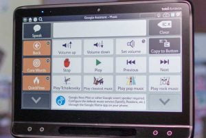 Google Assistant och Tobii