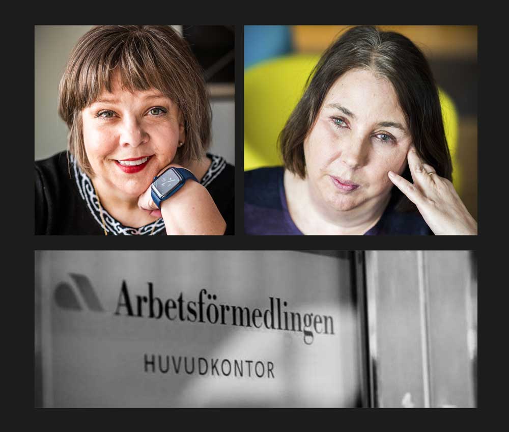Åsa Strahlemo, DHR, och Malin Ekman Aldén, MFD. Foto: Linnea Bengtsson.