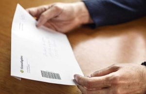 Kravbrev. Foto: Kronofogden