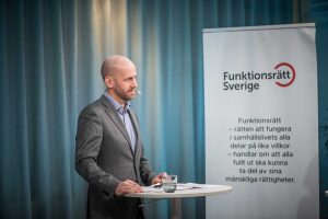 Foto från lansering av patientföreträdarutbildning 2023-02-23. Foto: Linnea Bengtsson.