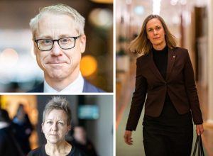 Christofer Bergenblock, Karin Sundin och Ulrika Westerlund. Foton: Linnea Bengtsson.