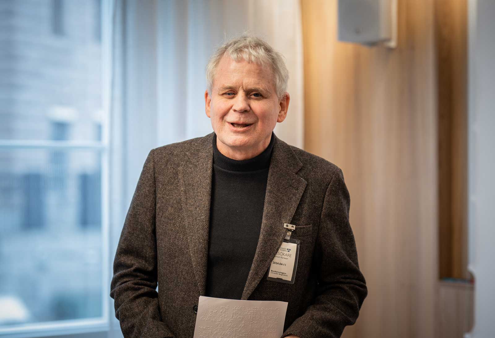 Lennart Karlsson, SRF. Foto: Linnea Bengtsson