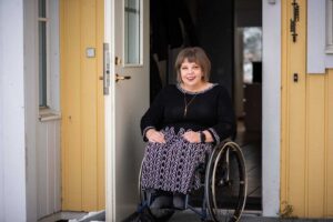 Åsa Strahlemo är ordförande för DHR. Foto: Linnea Bengtsson