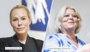 Anna Quarnström och Camilla Waltersson Grönvall. Foton: Linnea Bengtsson.